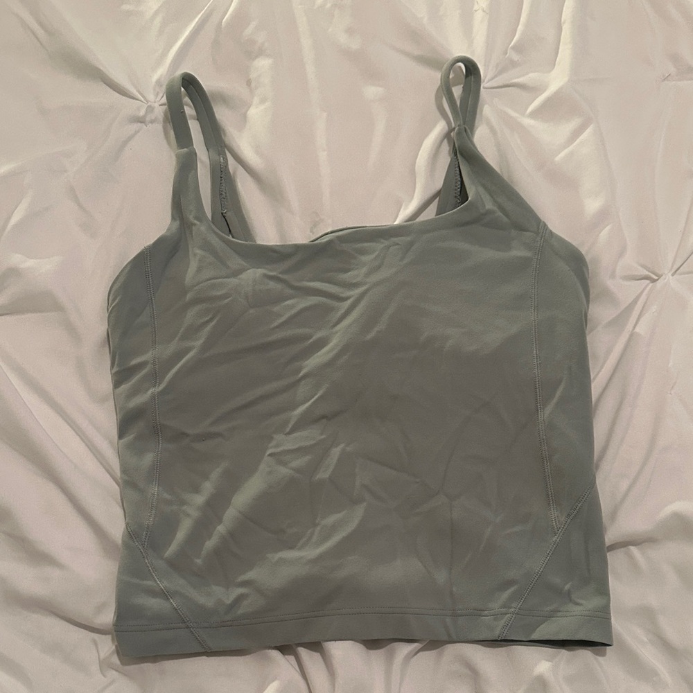lululemon athletica Gray Tank Top